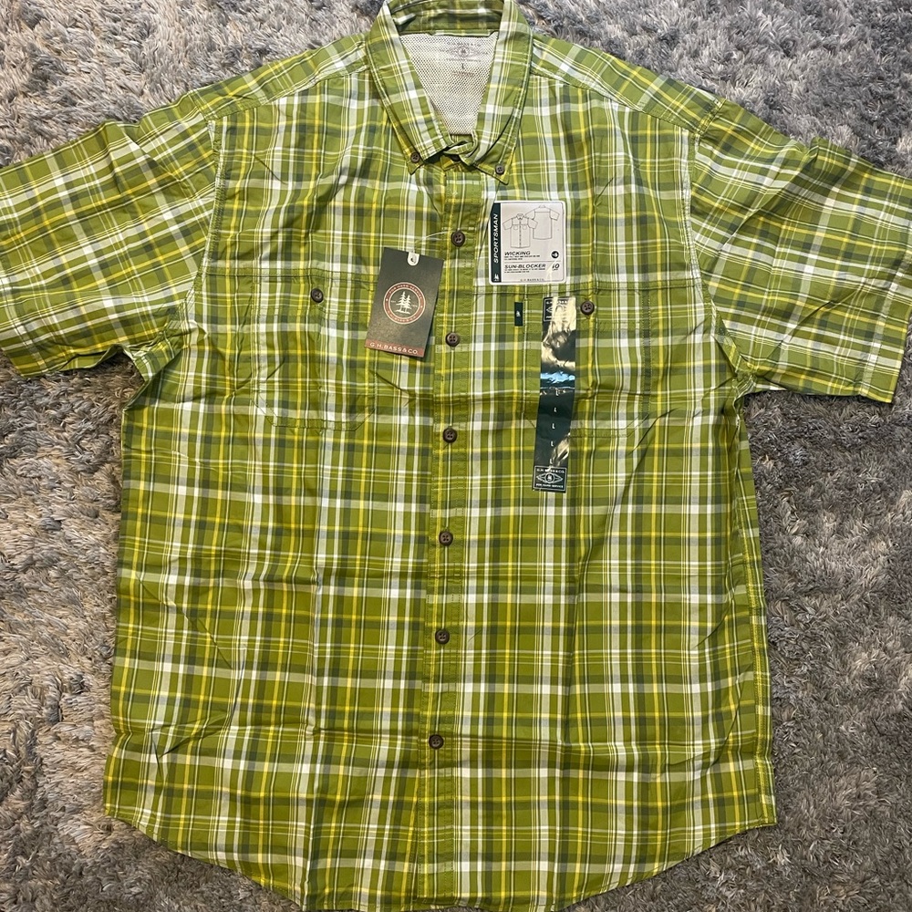 GH. Bass Mens Button Up Sz Large